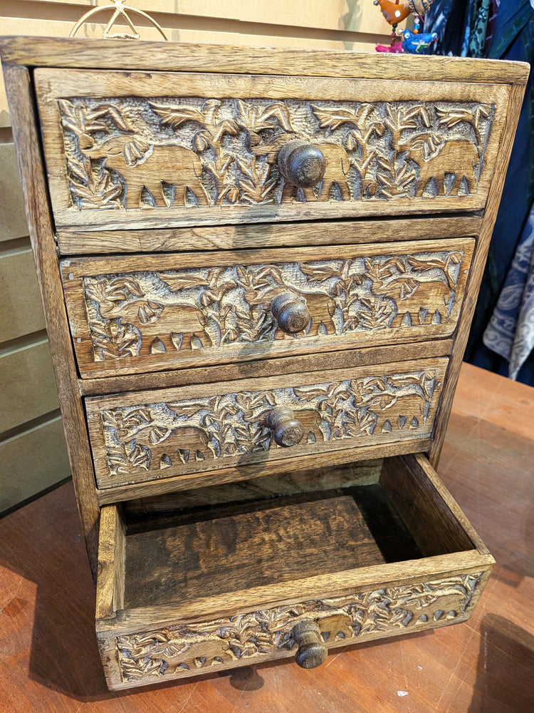 Tabletop Elephant Chest