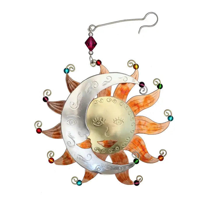 Celestial Dreams Recycled Metal Ornament