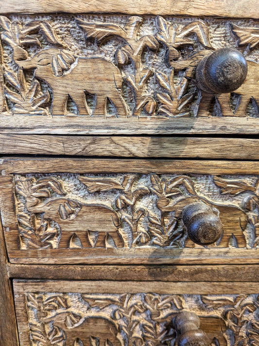 Tabletop Elephant Chest