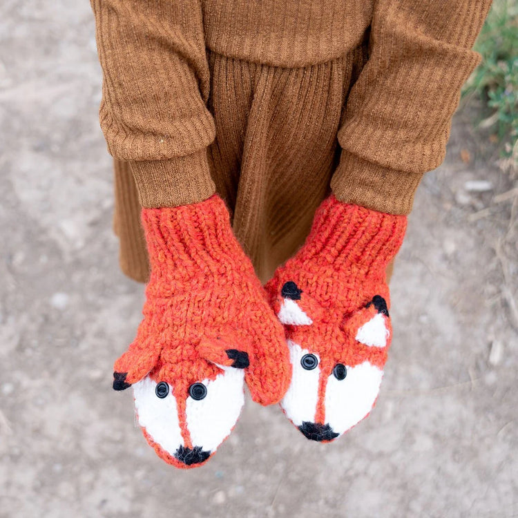 Kids Animal Mittens
