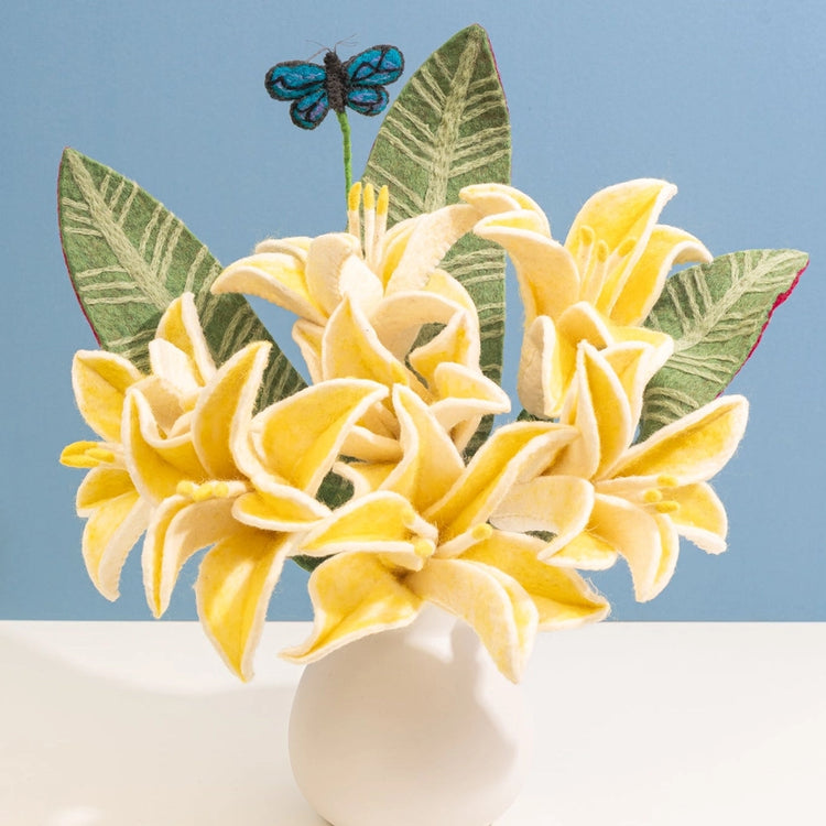 Felt Easter Lily