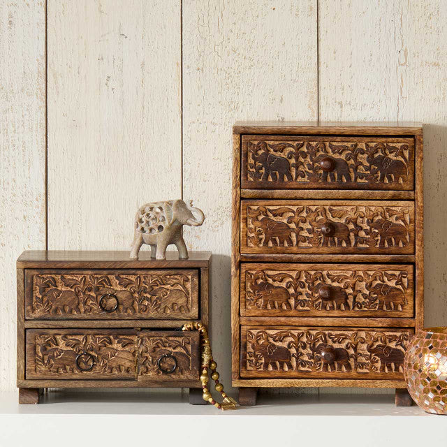 Tabletop Elephant Chest