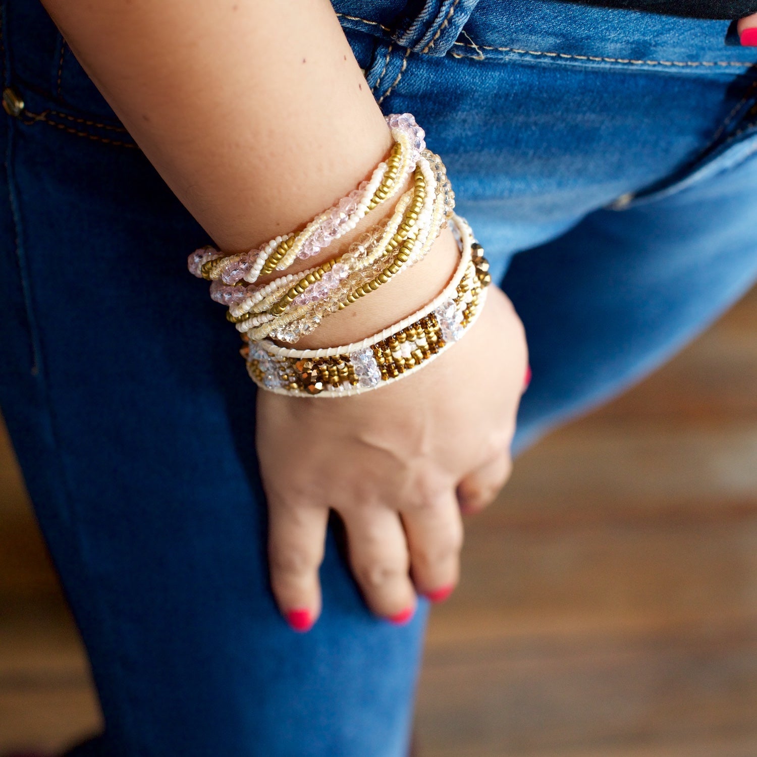 Crystal Wrap Bracelet Necklace
