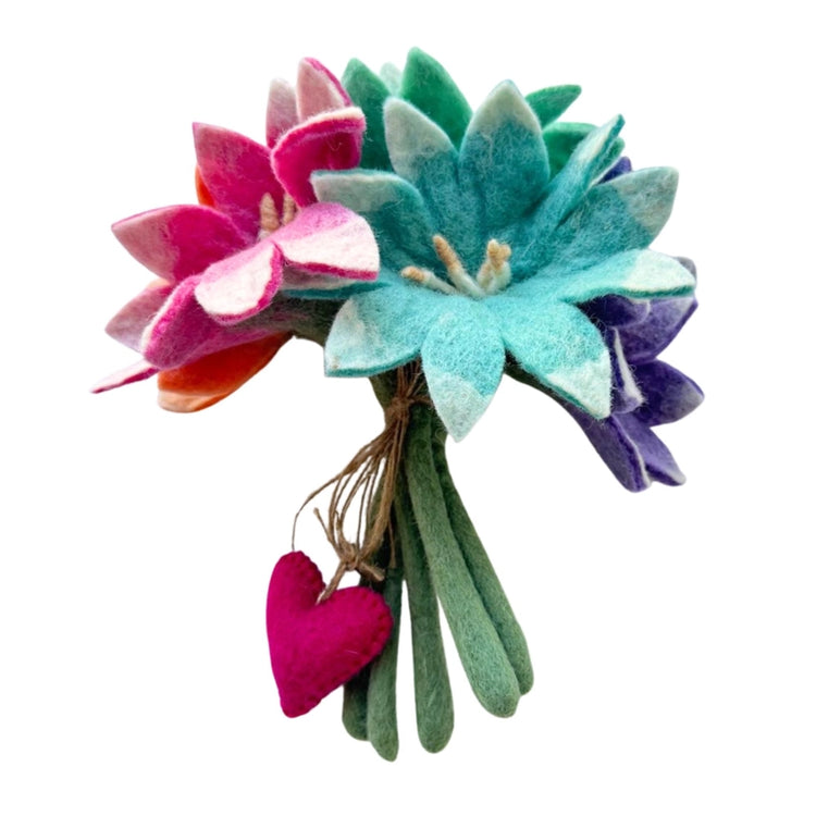 Felt Flower Bouquet