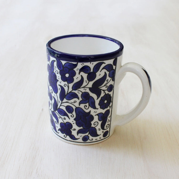 Blue West Bank Ceramic Mug