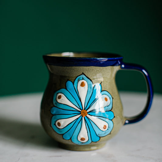 Floral Guatemalan Coffee Cup