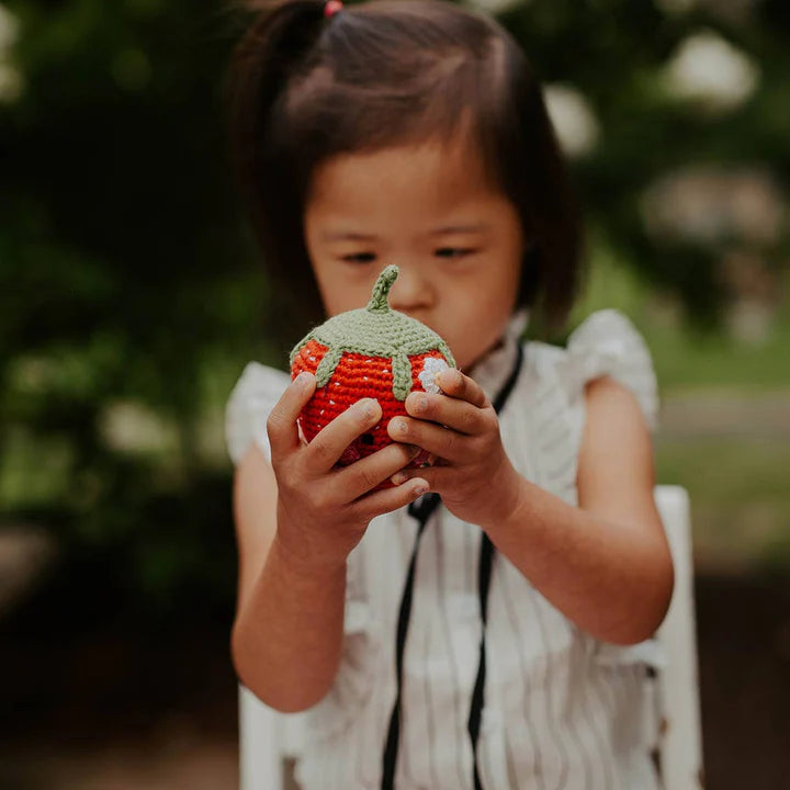 Sweet Strawberry Baby Rattle