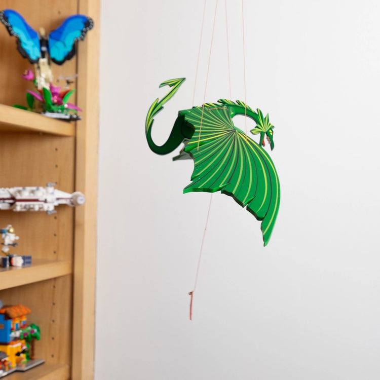 Green Dragon Flying Mobile
