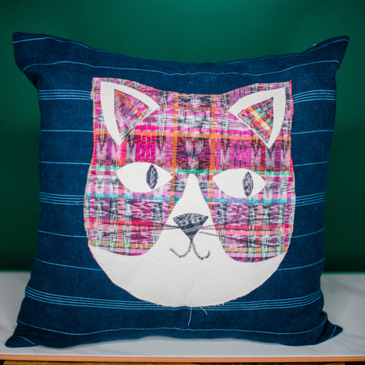 Cat Scrap Pillow