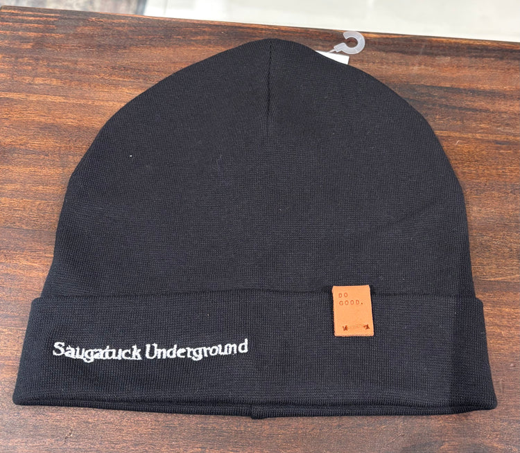 Saugatuck Underground Beanie Black