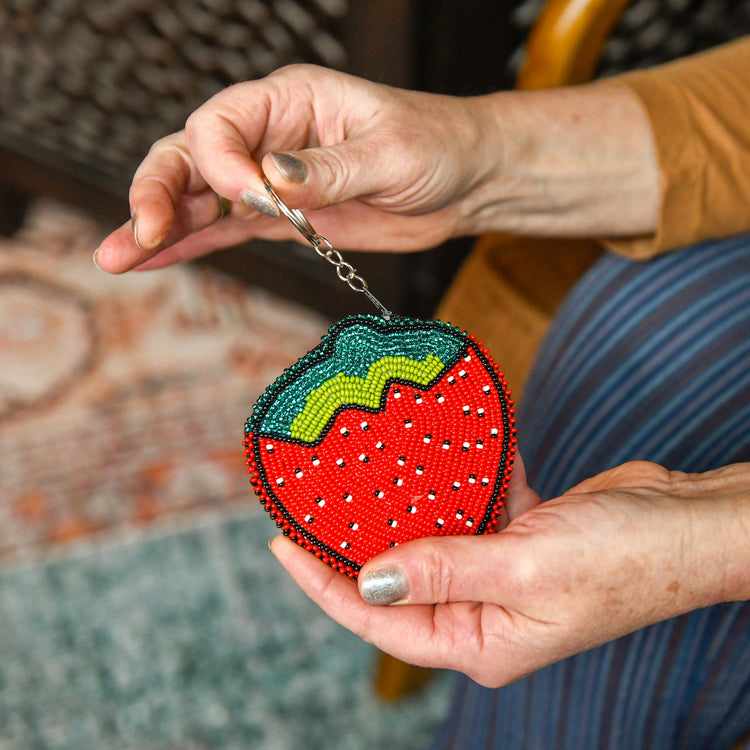 Tutti Frutti Strawberry Coin Purse