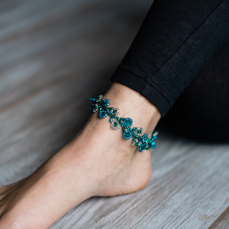 Blooming Petals Anklet