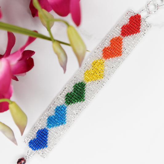 One Love Beaded Bracelet