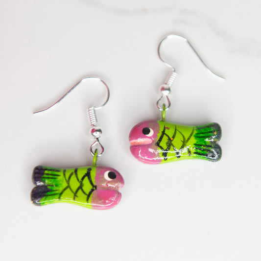 Fish Ceramic Earrings