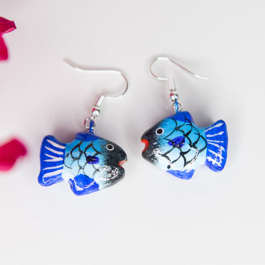 Fish Ceramic Earrings
