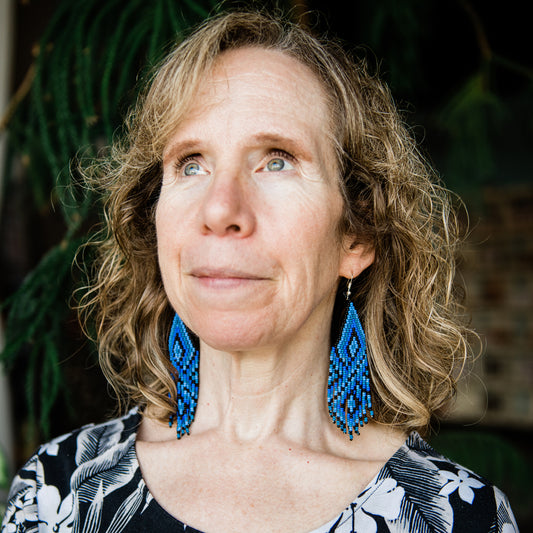 Triangle Fringe Earrings