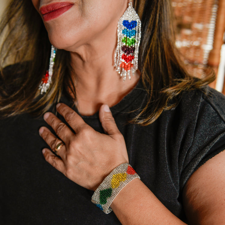 One Love Beaded Bracelet