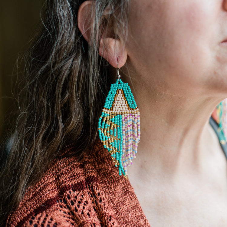 Rayas Beaded Earring