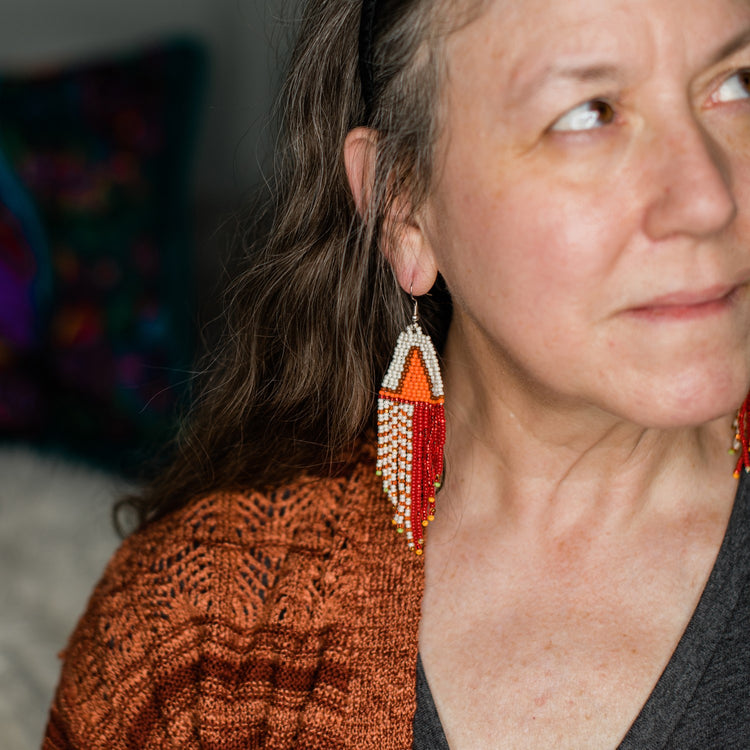 Rayas Beaded Earring