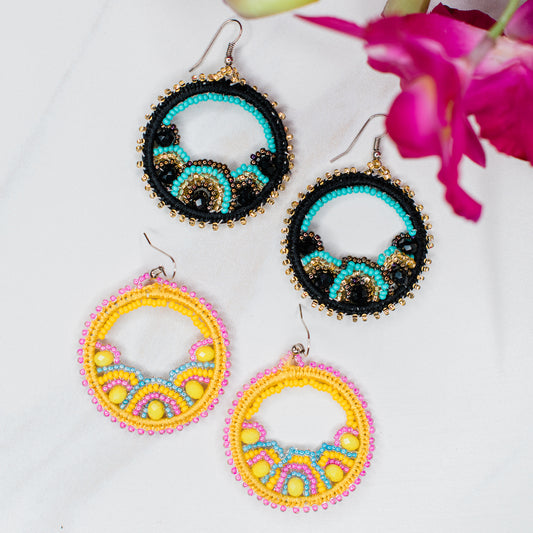 Crystal Hoops
