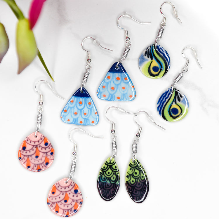 Palopo Ceramic Earrings