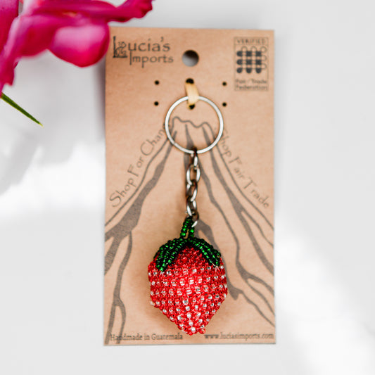 Strawberry Keychain