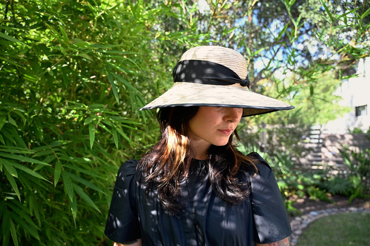 Lucy Woven Palm Hat