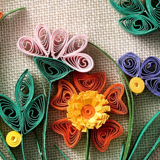 Mau Quilled Flower Ornament