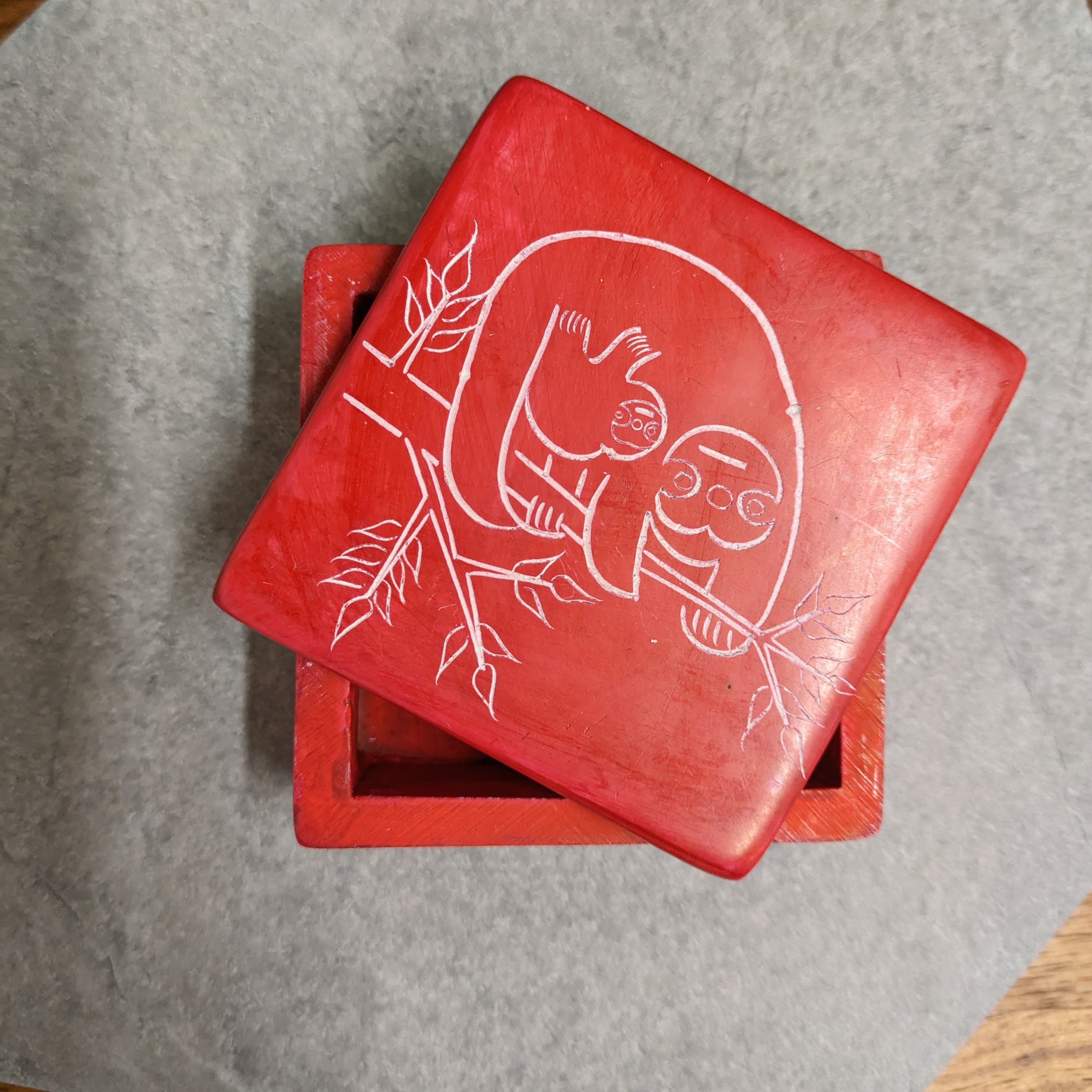Red Sloth Box – Lucia's World Emporium