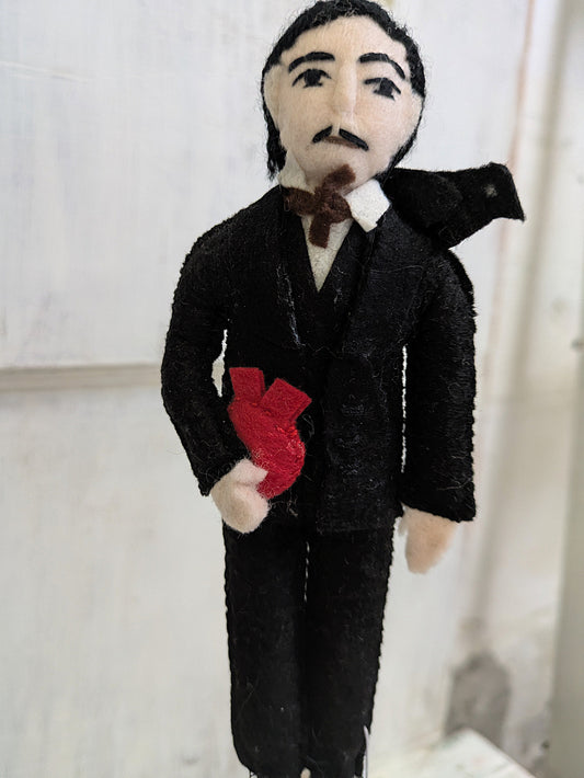 Edgar Allen Poe Ornament