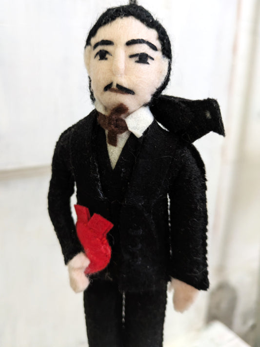 Edgar Allen Poe Ornament