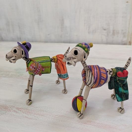 Standing Day of The Dead Dog