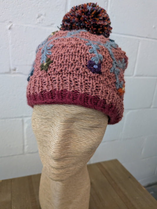 Flora Alpaca Winter Hat