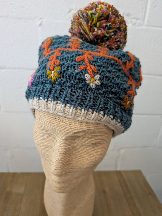 Flora Alpaca Winter Hat