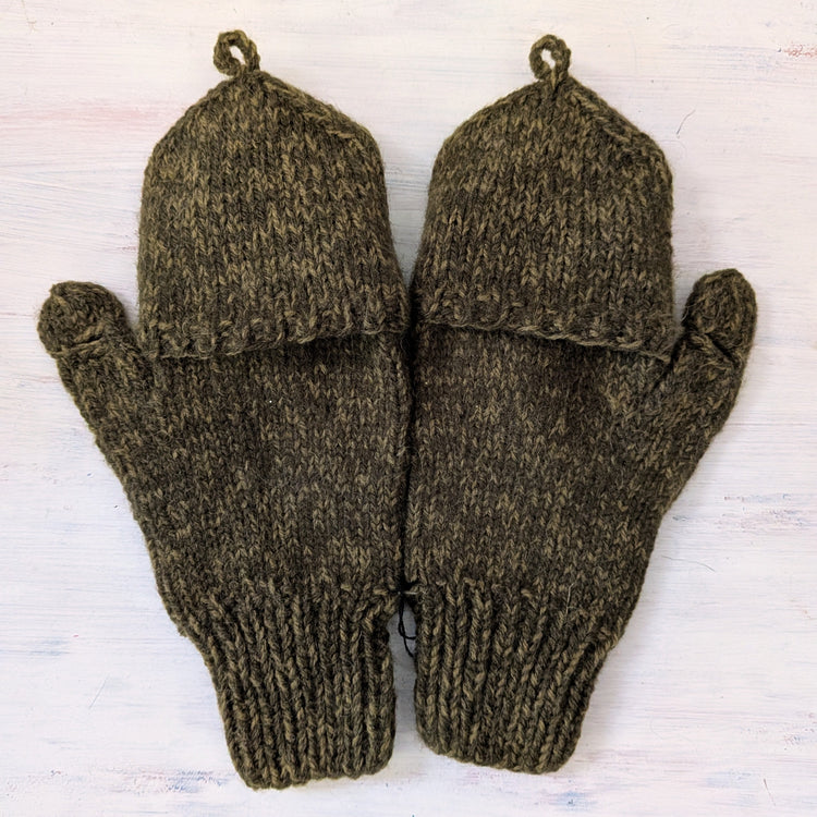 Men's Knitted Alpaca Glitten
