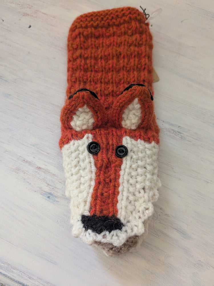 Animal Knitted Hand Puppet