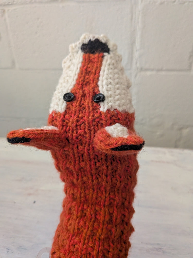 Animal Knitted Hand Puppet