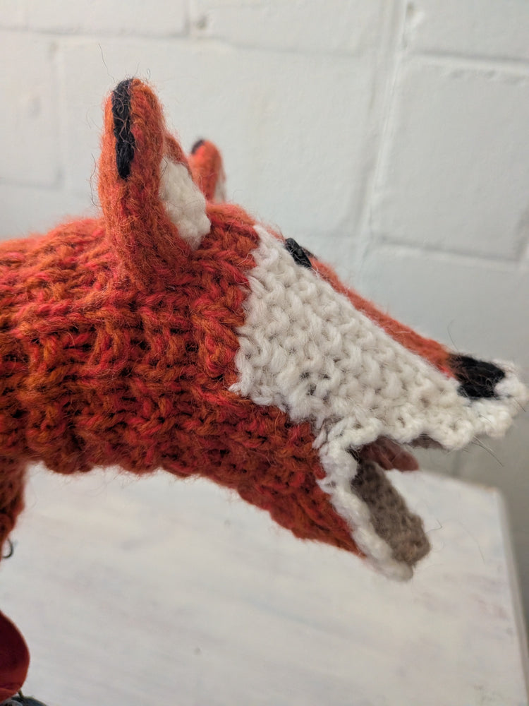 Animal Knitted Hand Puppet