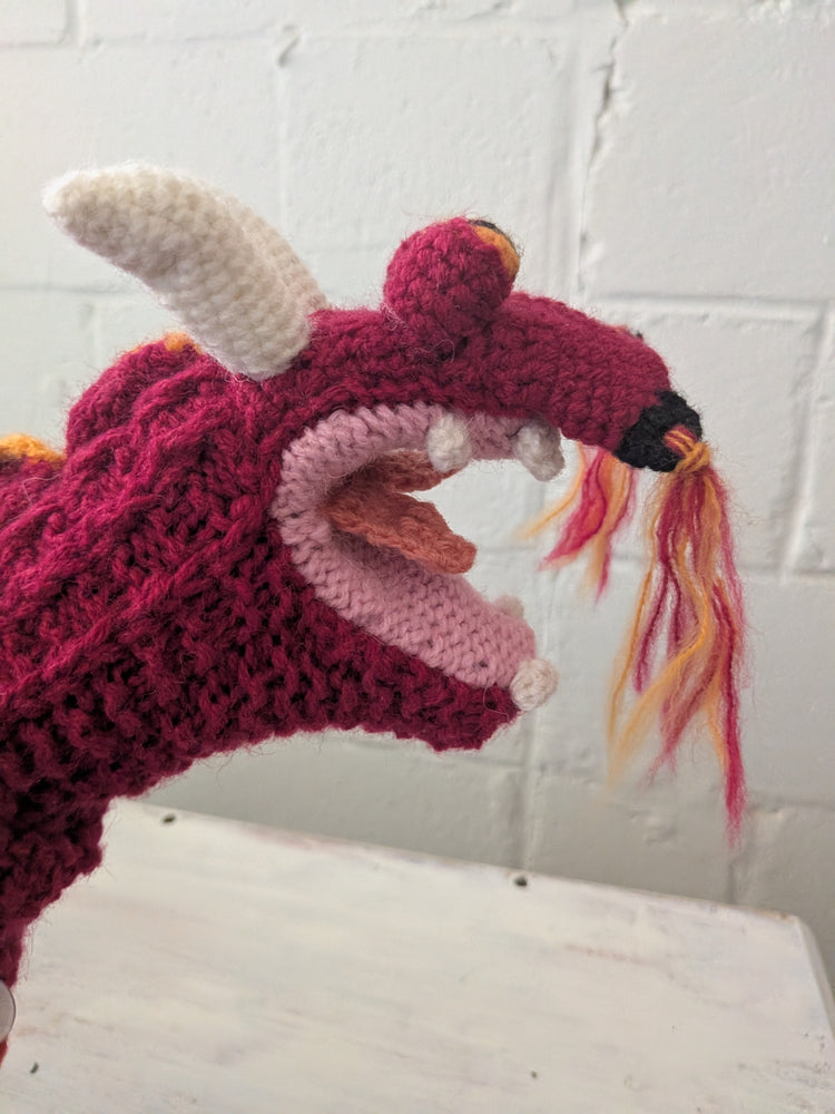 Animal Knitted Hand Puppet
