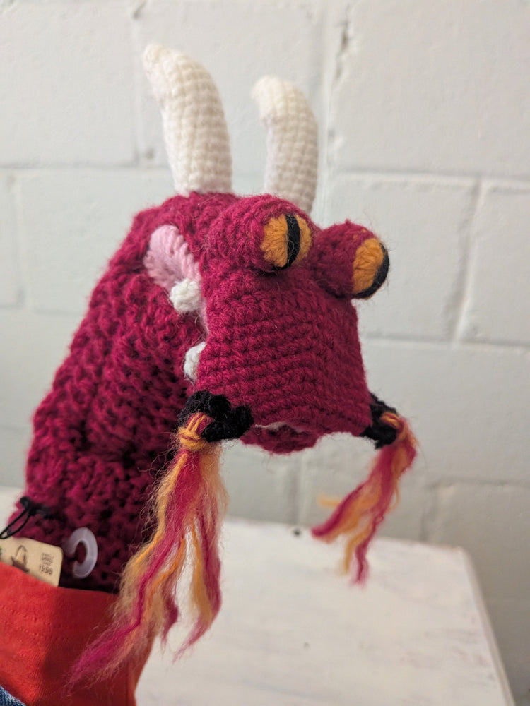 Animal Knitted Hand Puppet