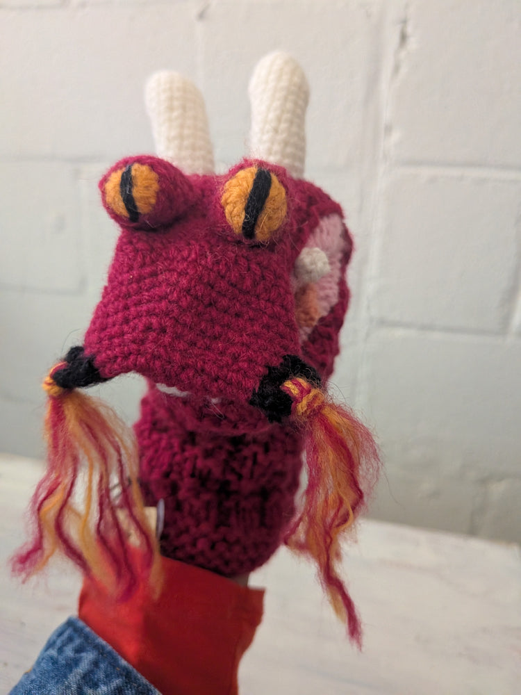 Animal Knitted Hand Puppet