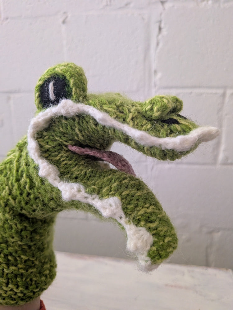 Animal Knitted Hand Puppet