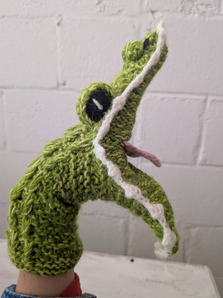 Animal Knitted Hand Puppet