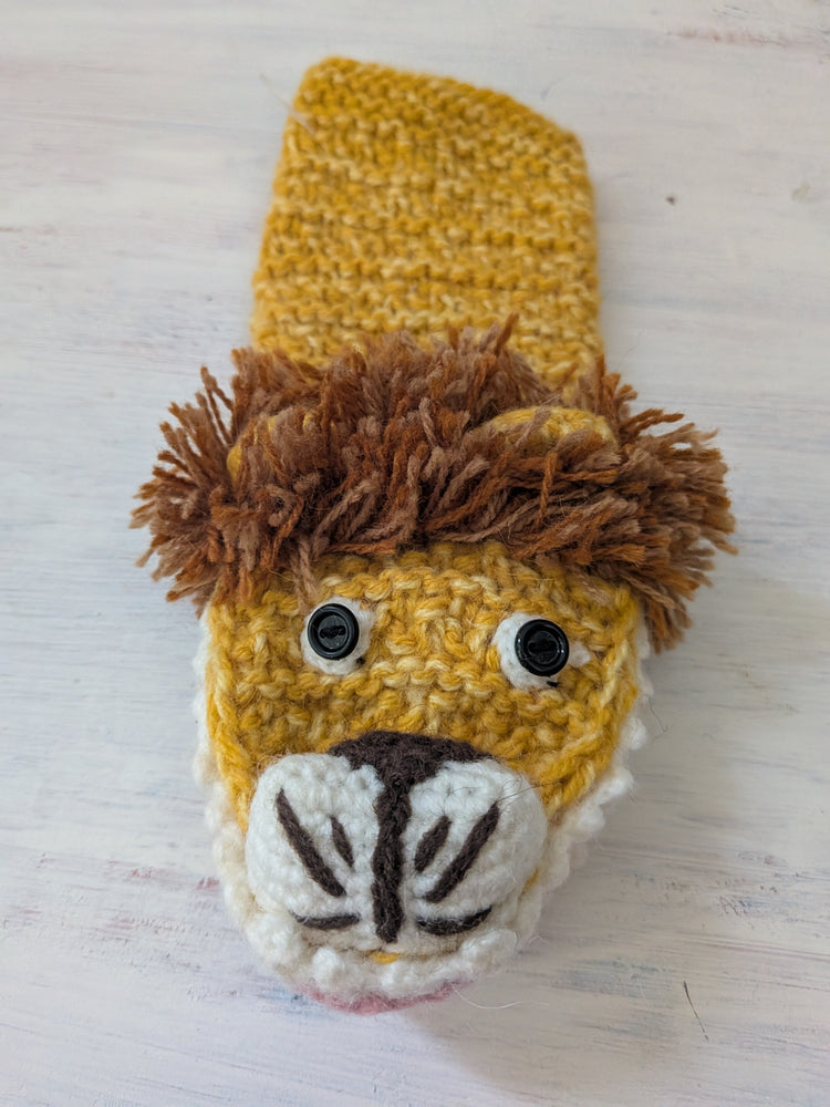 Animal Knitted Hand Puppet