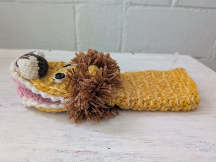 Animal Knitted Hand Puppet