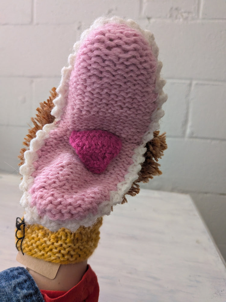Animal Knitted Hand Puppet