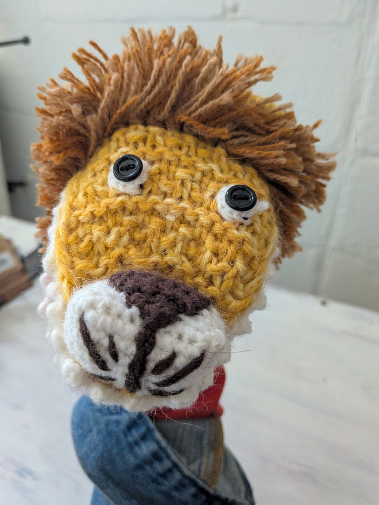 Animal Knitted Hand Puppet