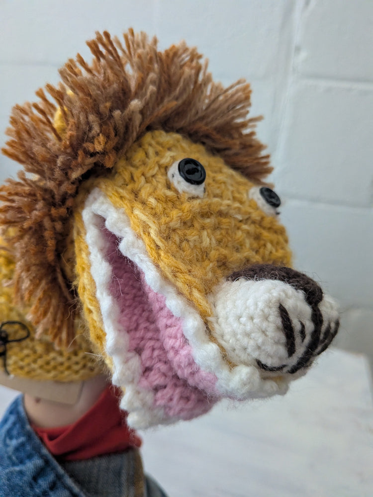 Animal Knitted Hand Puppet