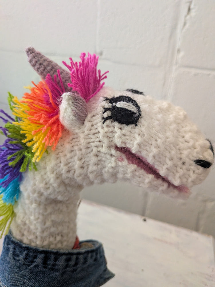 Animal Knitted Hand Puppet