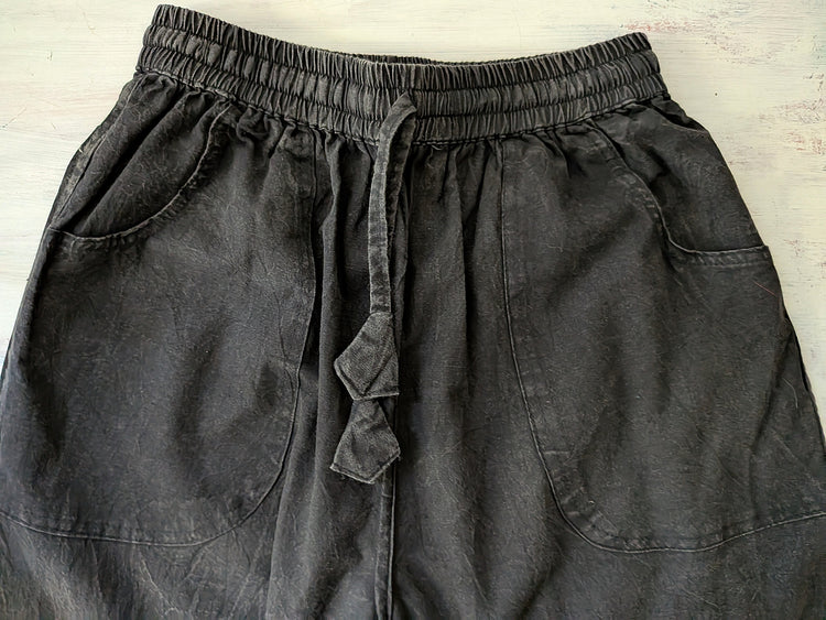 Enzyme Washed Cotton Pants